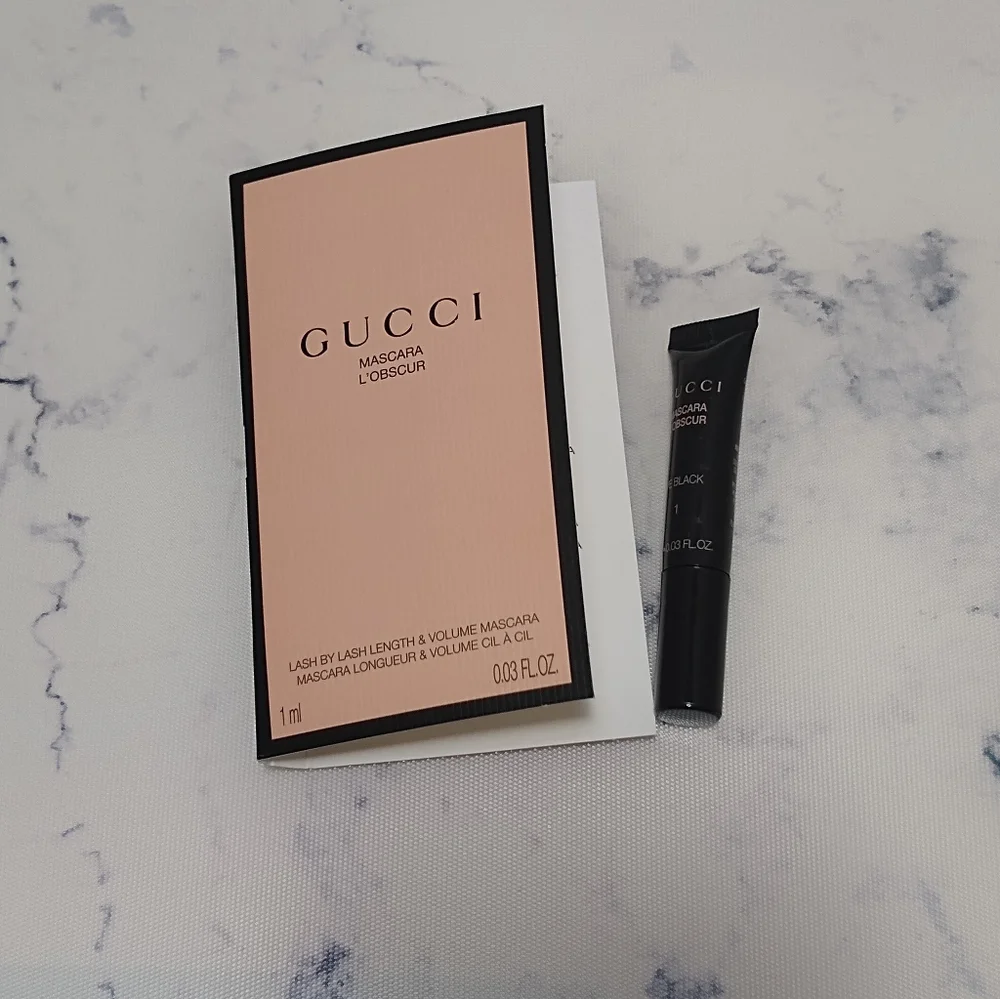 Gucci Lash By Lash Length & Volume Mascara Mini Travel Size .03 Oz
